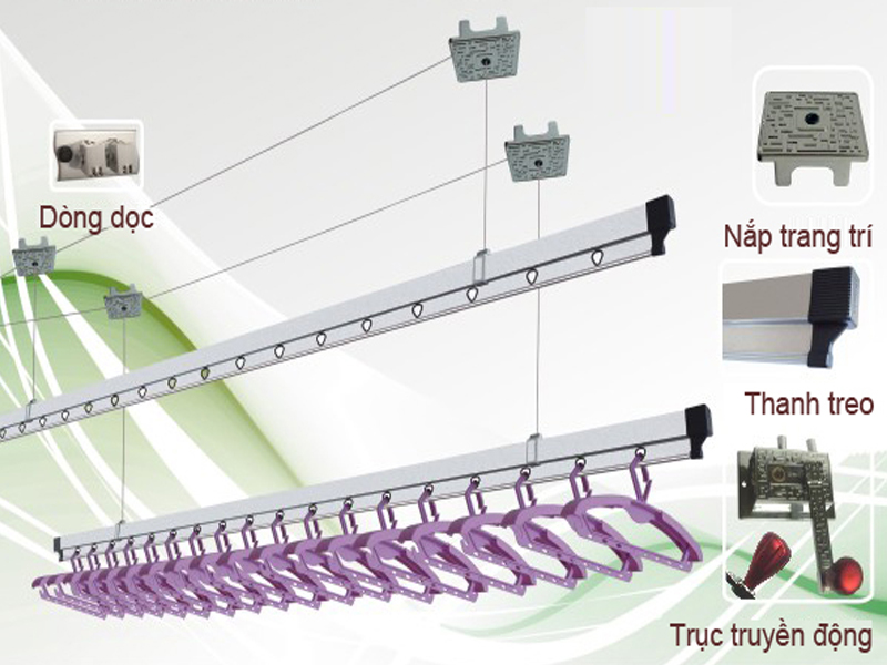 Địa chỉ bán giàn phơi Hoà Phát Quảng Ninh